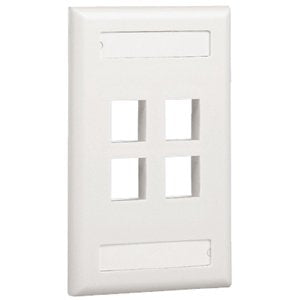 Placa PANDUIT nk4fwhy - Color blanco Placa PANDUIT nk4fwhy - Color blanco
